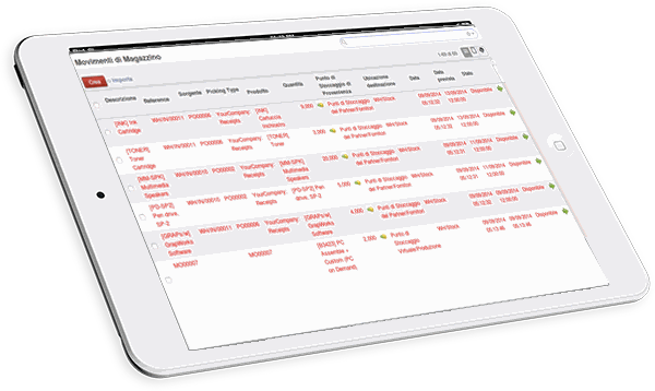 Odoo text and image block